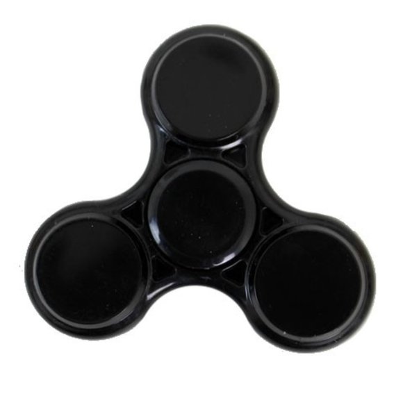 Black Fidget Spinner New in Box - Picture 1 of 4